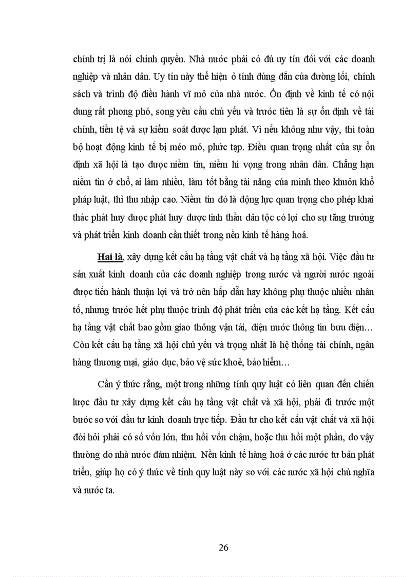 image for page Nền kinh tế hàng hoá nước ta trong quá trình hội nhập kinh tế quốc tế