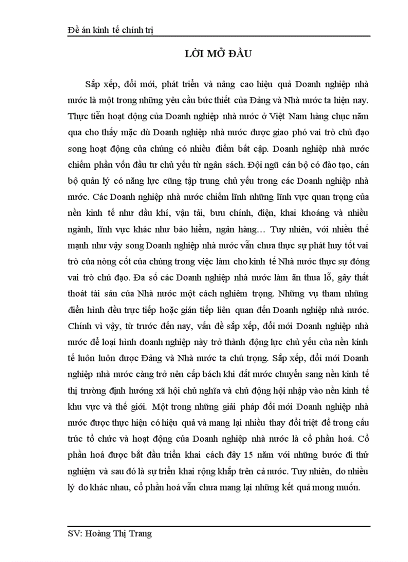 image for page Một số biện pháp nhằm tiếp tục đẩy mạnh quá trình cổ phần hoá trong một bộ phận Doanh nghiệp nhà nước ở nước ta trong giai đoạn hiện nay