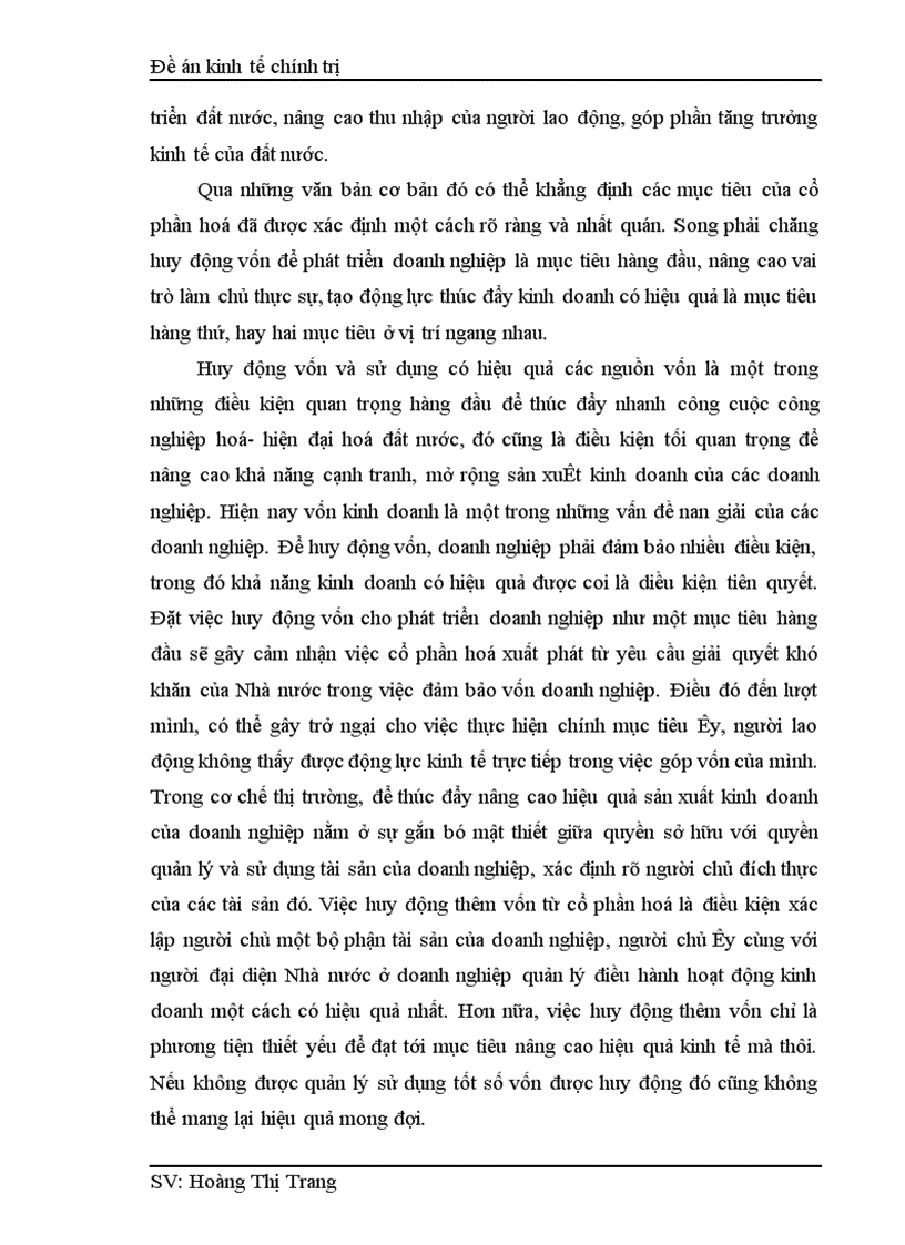 image for page Một số biện pháp nhằm tiếp tục đẩy mạnh quá trình cổ phần hoá trong một bộ phận Doanh nghiệp nhà nước ở nước ta trong giai đoạn hiện nay