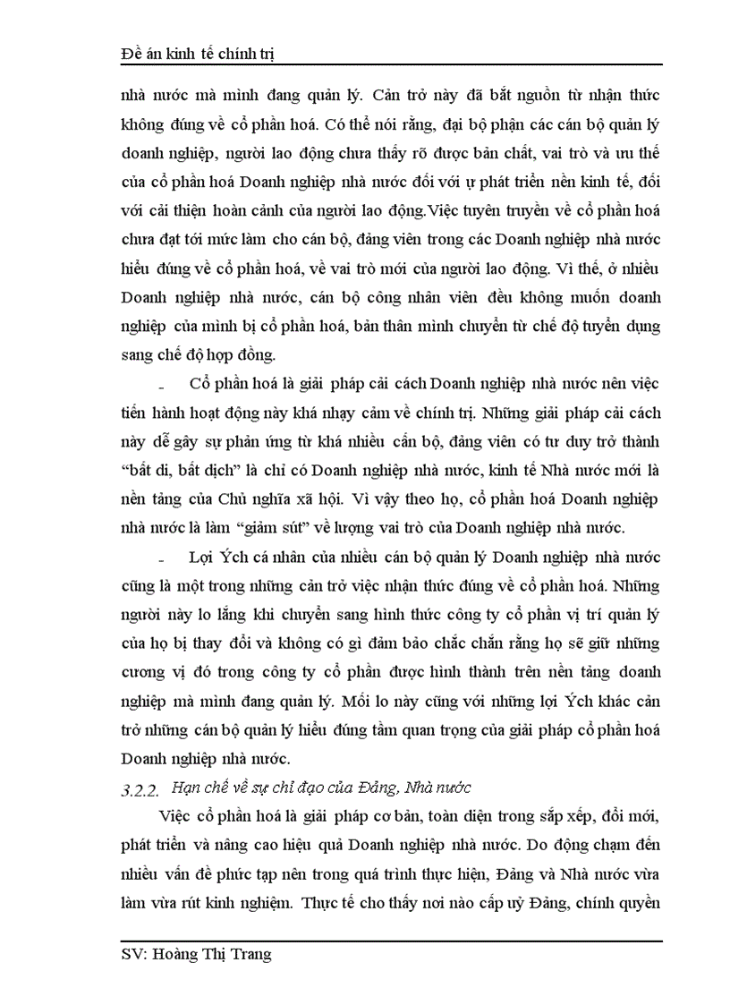image for page Một số biện pháp nhằm tiếp tục đẩy mạnh quá trình cổ phần hoá trong một bộ phận Doanh nghiệp nhà nước ở nước ta trong giai đoạn hiện nay