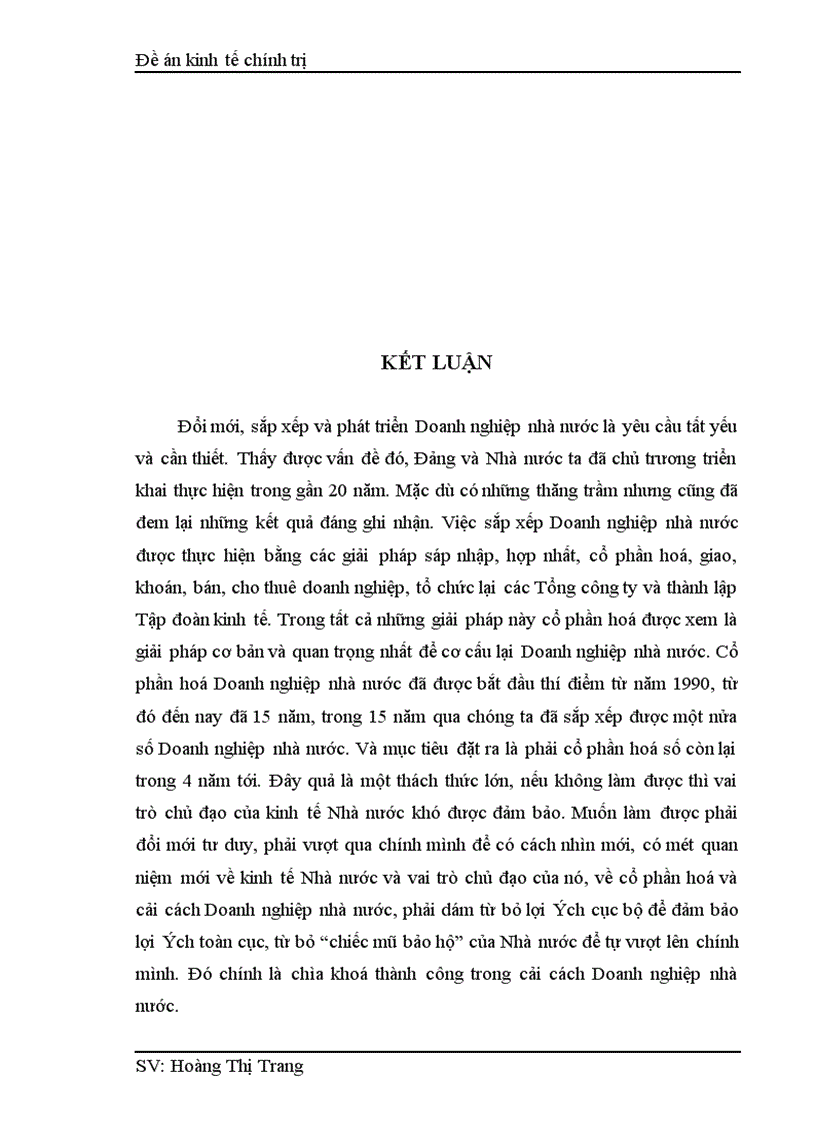 image for page Một số biện pháp nhằm tiếp tục đẩy mạnh quá trình cổ phần hoá trong một bộ phận Doanh nghiệp nhà nước ở nước ta trong giai đoạn hiện nay