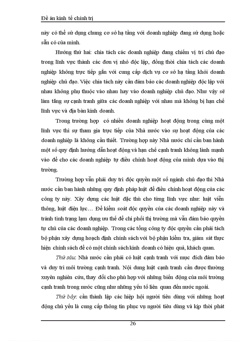 image for page Cạnh tranh trong nền kinh tế thị trường ở Việt Nam