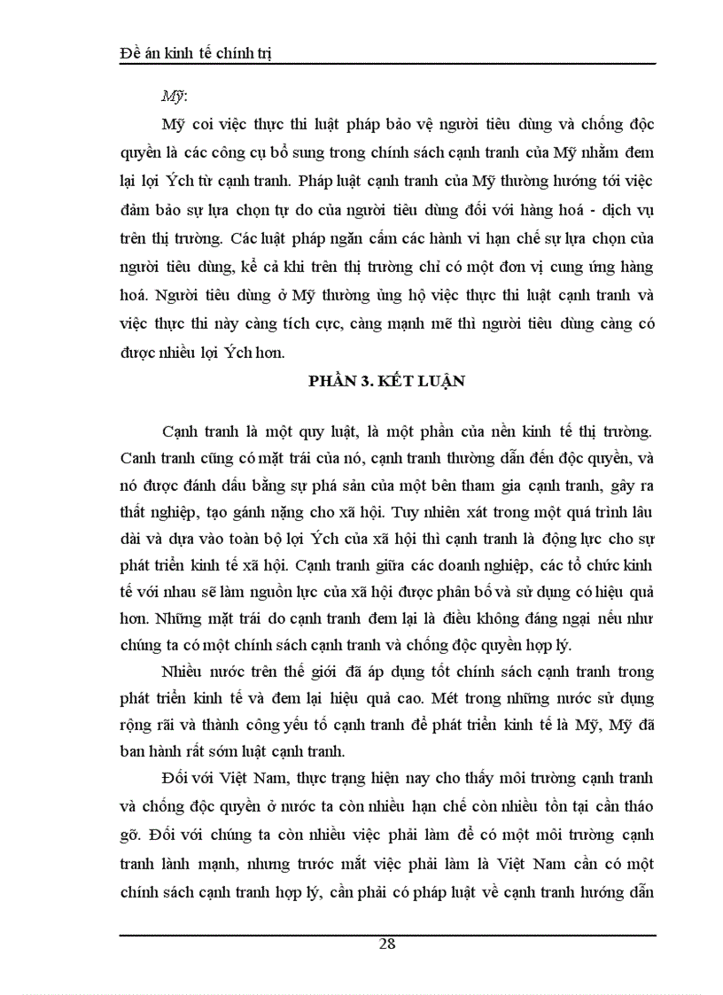 image for page Cạnh tranh trong nền kinh tế thị trường ở Việt Nam