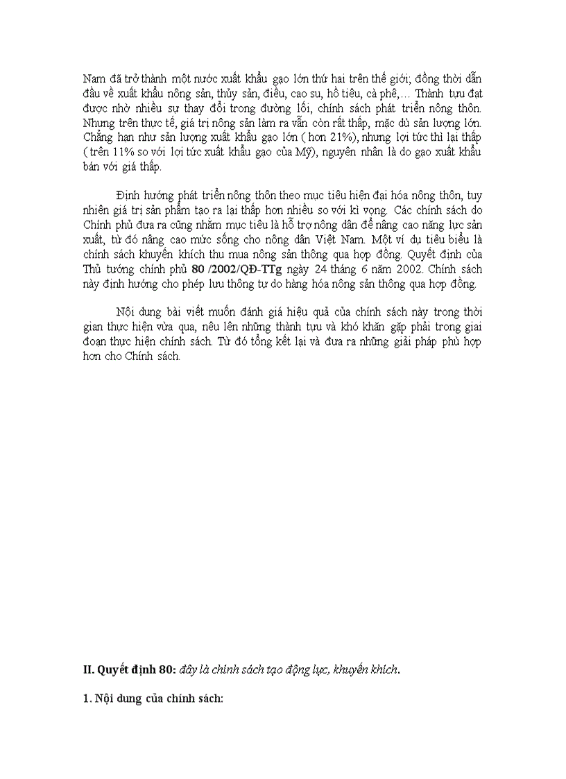 image for page Đánh giá hiệu quả của chính sách khuyến khích tiêu thụ nông sản hàng hóa thông qua hợp đồng