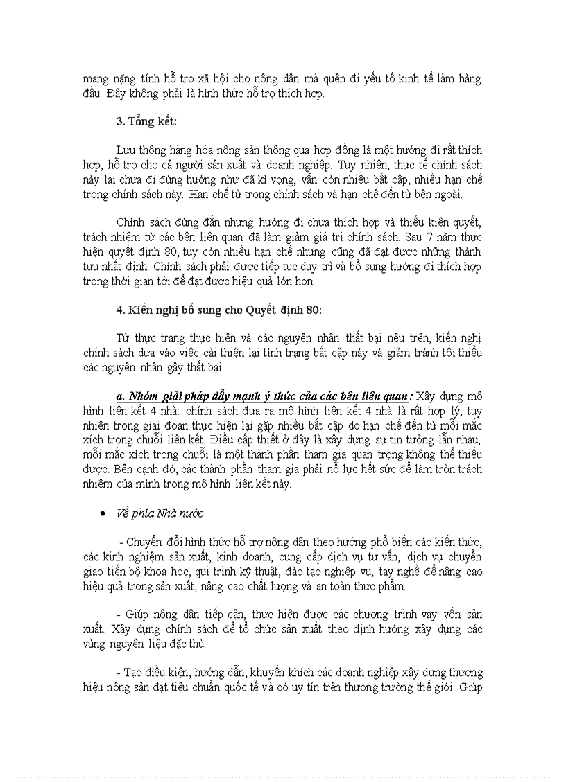 image for page Đánh giá hiệu quả của chính sách khuyến khích tiêu thụ nông sản hàng hóa thông qua hợp đồng