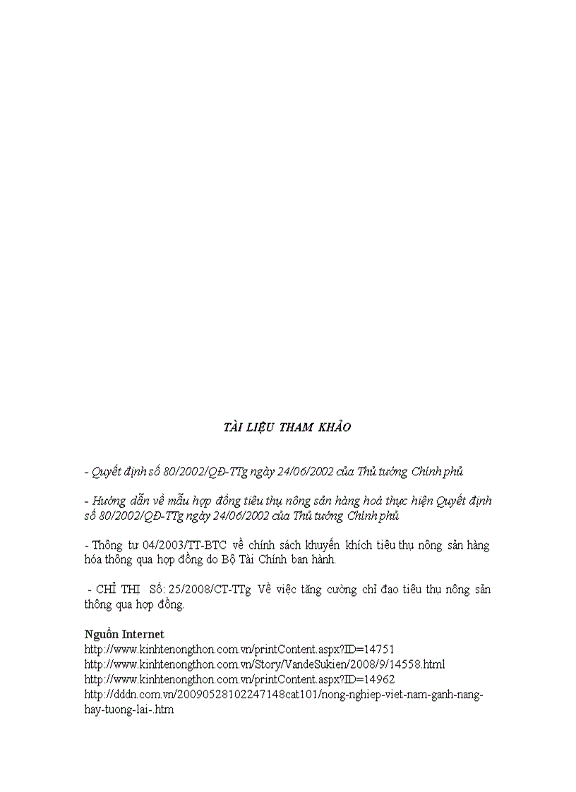 image for page Đánh giá hiệu quả của chính sách khuyến khích tiêu thụ nông sản hàng hóa thông qua hợp đồng