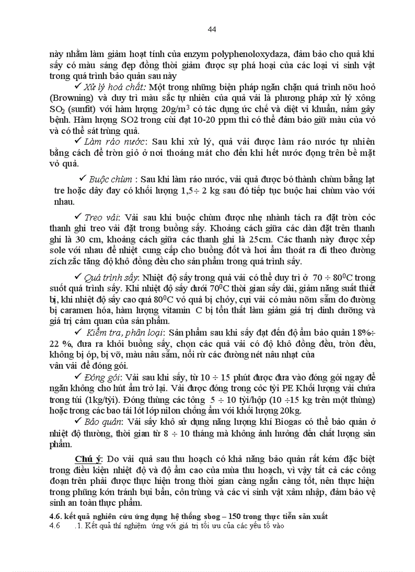image for page Nghiên cứu thiết kế hệ thống thiết bị sấy vải quả sử dụng năng lượng khí sinh học Biogas