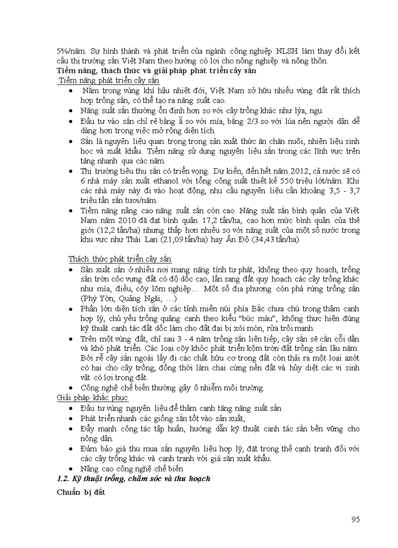 image for page Kỹ thuật trồng chăm sóc và thu hoạch một số cây nhiên liệu sinh học trên đất suy thoái
