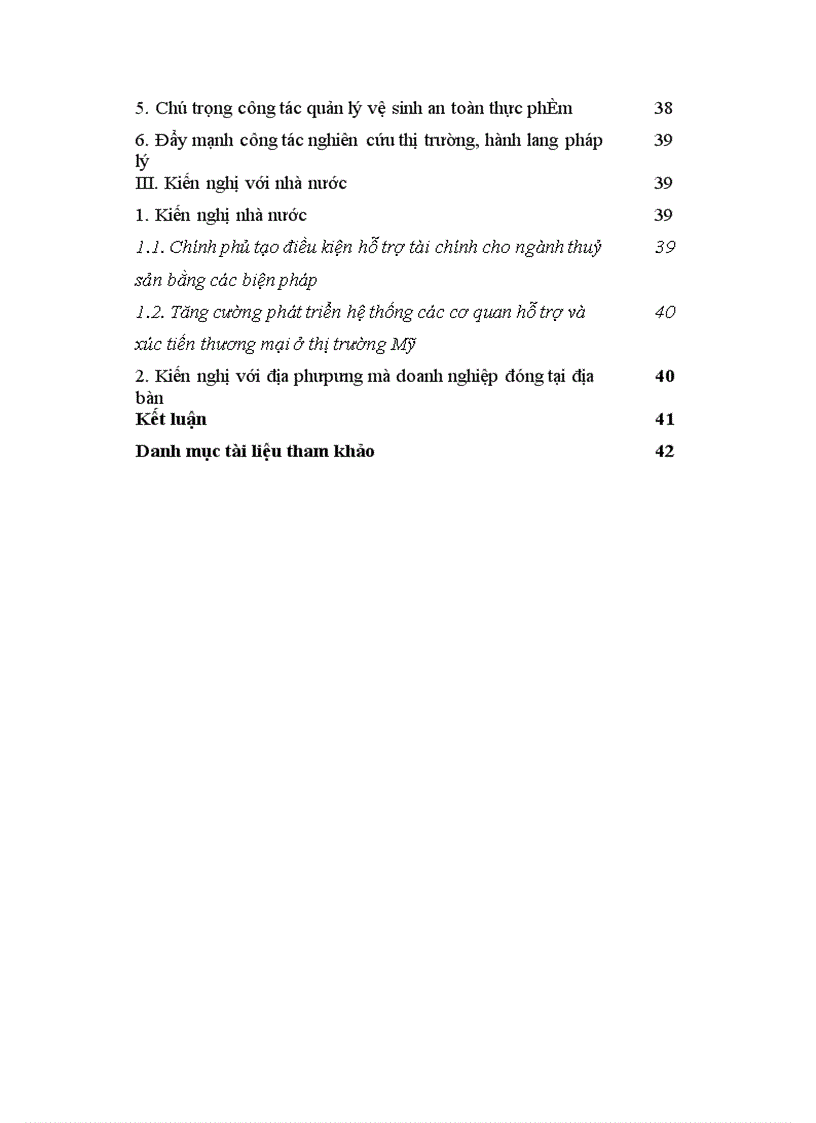 image for page Vấn đề xuất khẩu thuỷ sản của Việt Nam vào Mỹ thực trạng và giải pháp