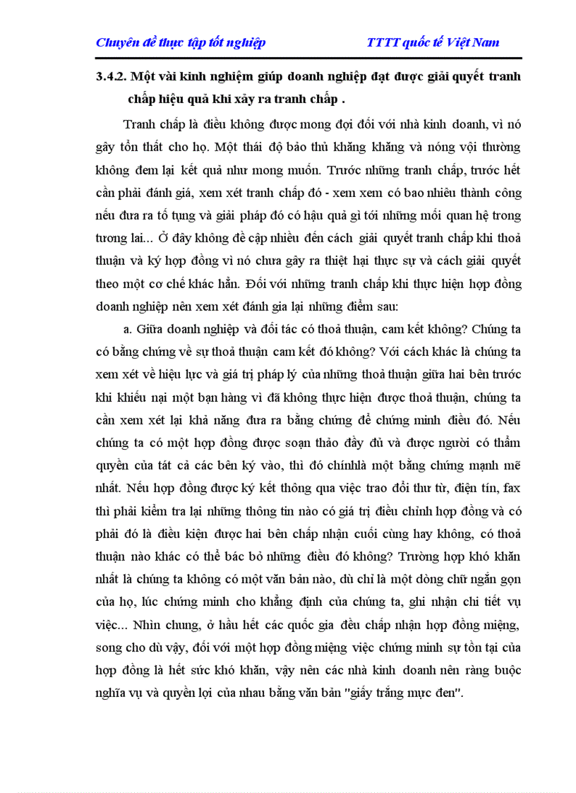 image for page Giải quyết các tranh chấp trong thương mại Quốc tế ở Việt Nam hiện nay 1