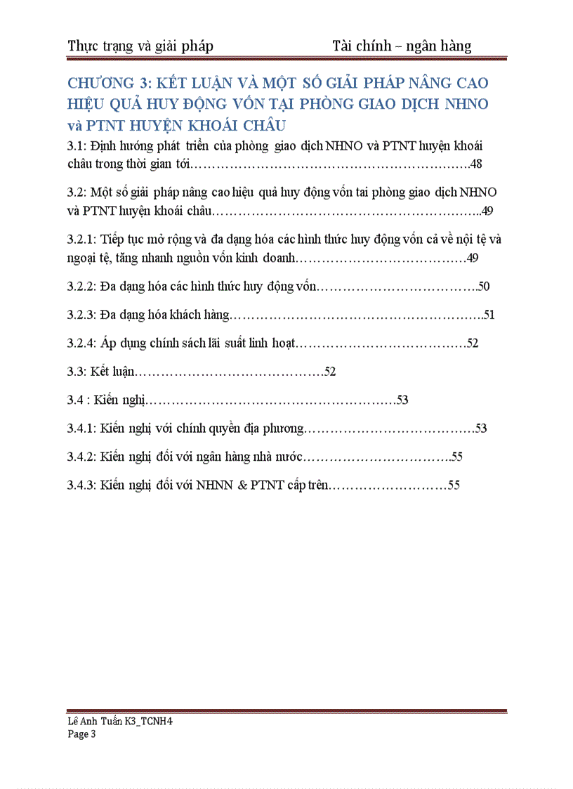 image for page Thực trạng huy động vốn tại phòng giao dịch nhno và ptnt huyện khoái châu 1