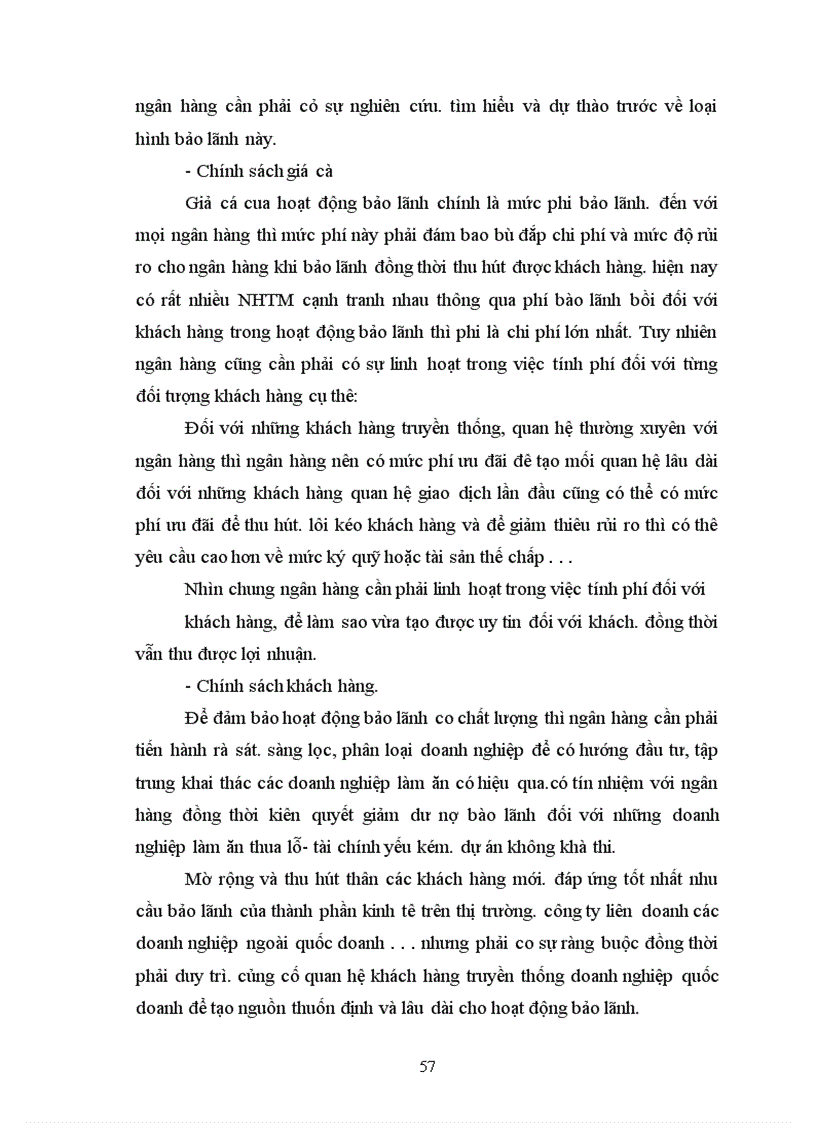 image for page Thực trạng hoạt động bảo lãnh tại ngân hàng tmcp công thương chi nhánh tây hà nội