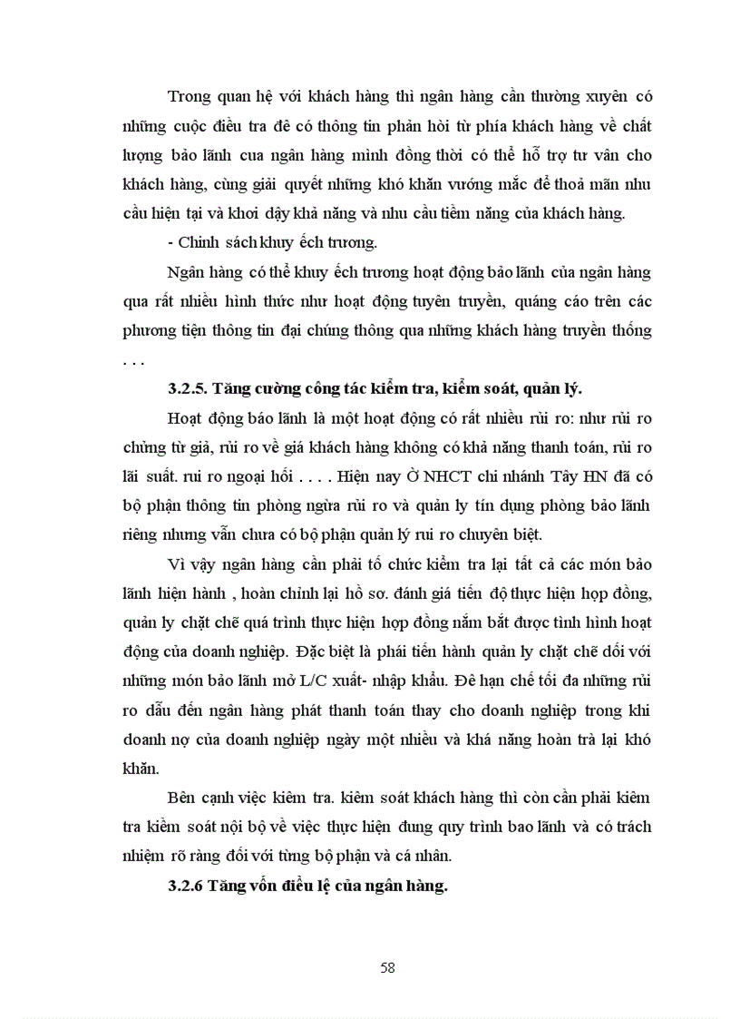 image for page Thực trạng hoạt động bảo lãnh tại ngân hàng tmcp công thương chi nhánh tây hà nội