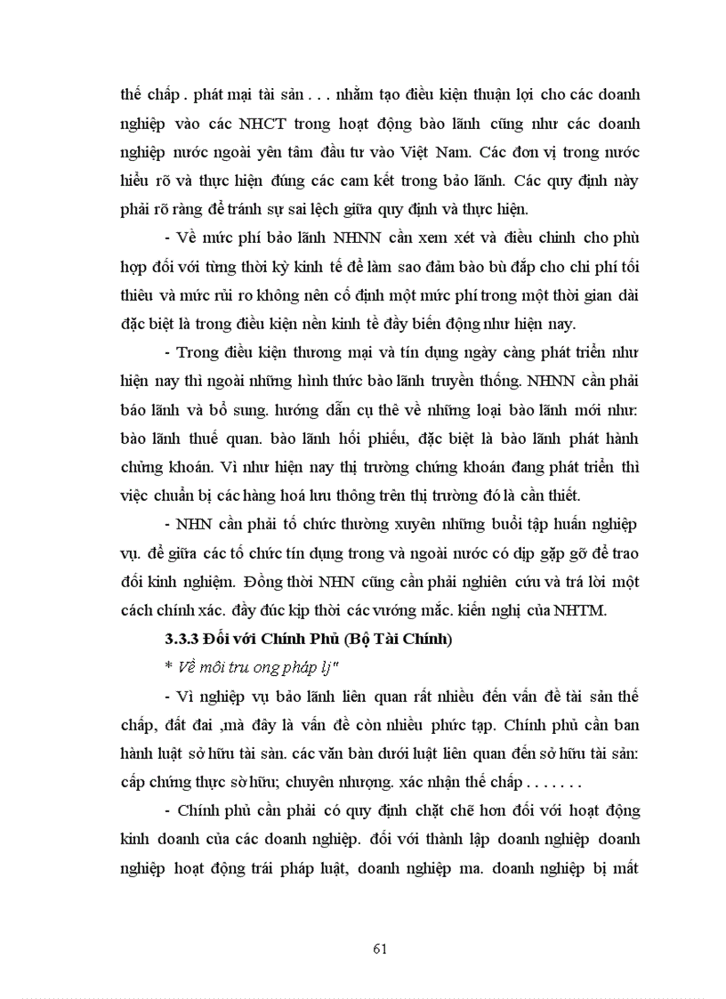 image for page Thực trạng hoạt động bảo lãnh tại ngân hàng tmcp công thương chi nhánh tây hà nội