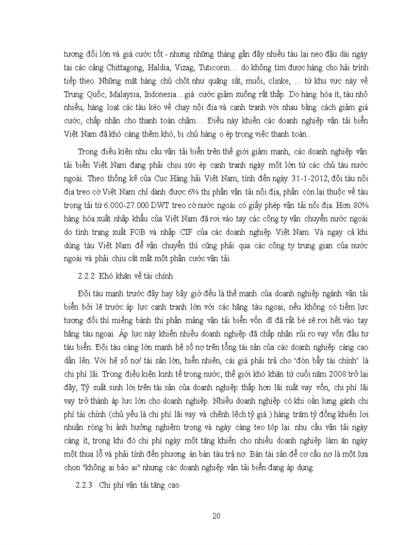image for page Giải pháp nhằm nâng cao hiệu quả kinh doanh dịch vụ vận tải biển của Công ty Vận tải biển Vinalines Thuộc Tổng công ty Hàng hải Việt Nam
