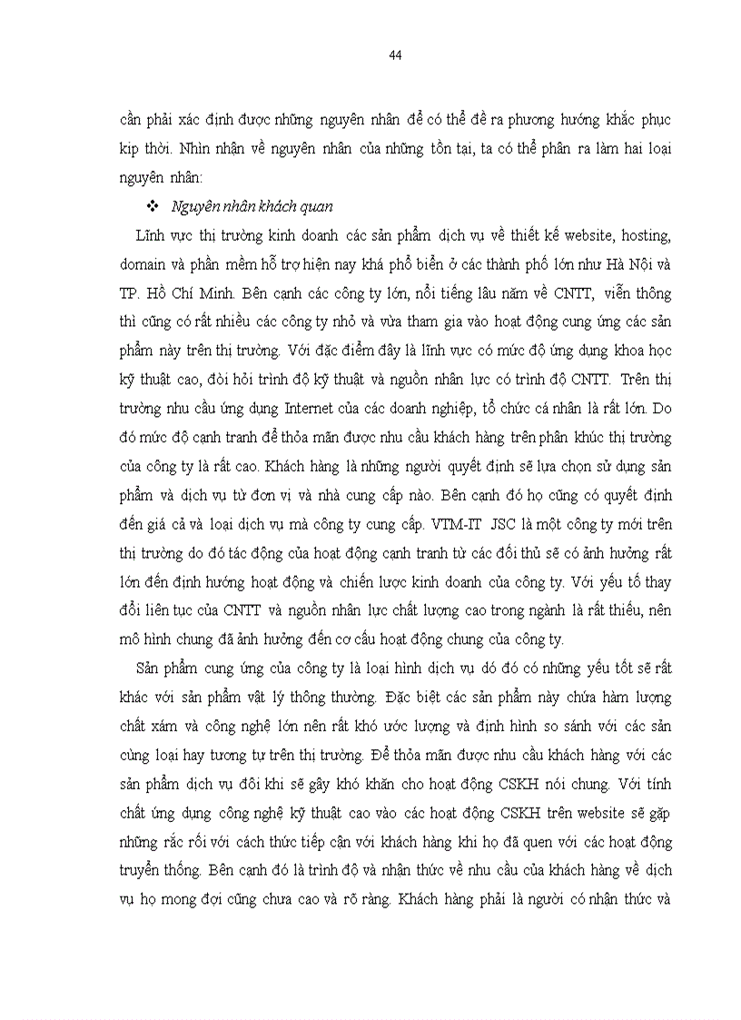 image for page Hoàn thiện hệ thống dịch vụ chăm sóc khách hàng trên website It vtmgroup com vn của Công ty Cổ phần CNTT Việt Tiến Mạnh