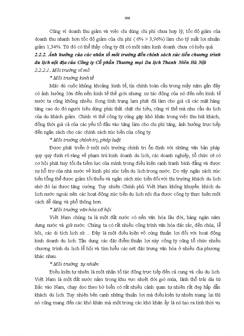 image for page Thực trạng chính sách xúc tiến chương trình du lịch nội địa của công ty cổ phần thương mại du lịch thanh niên hà nội hyt travel