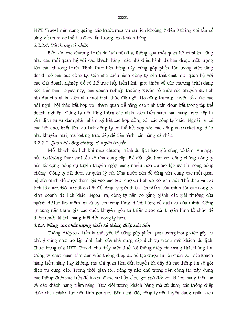 image for page Thực trạng chính sách xúc tiến chương trình du lịch nội địa của công ty cổ phần thương mại du lịch thanh niên hà nội hyt travel