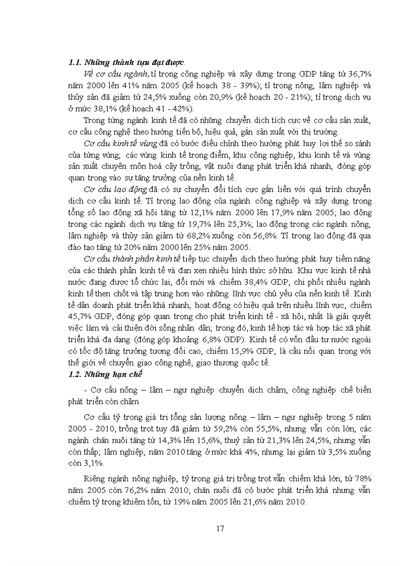 image for page Thực tiễn đất nước ta trong việc chuyển dịch cơ cấu kinh tế thực hiện mục tiêu CNH HĐH