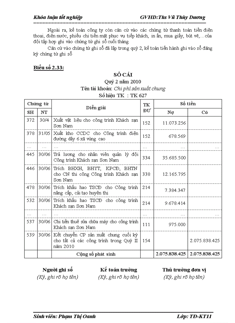 image for page Kế toán tập hợp chi phí sản xuất và tính giá thành sản phẩm xây lắp tại Công ty TNHH Tư vấn và xây dựng Thanh Bình