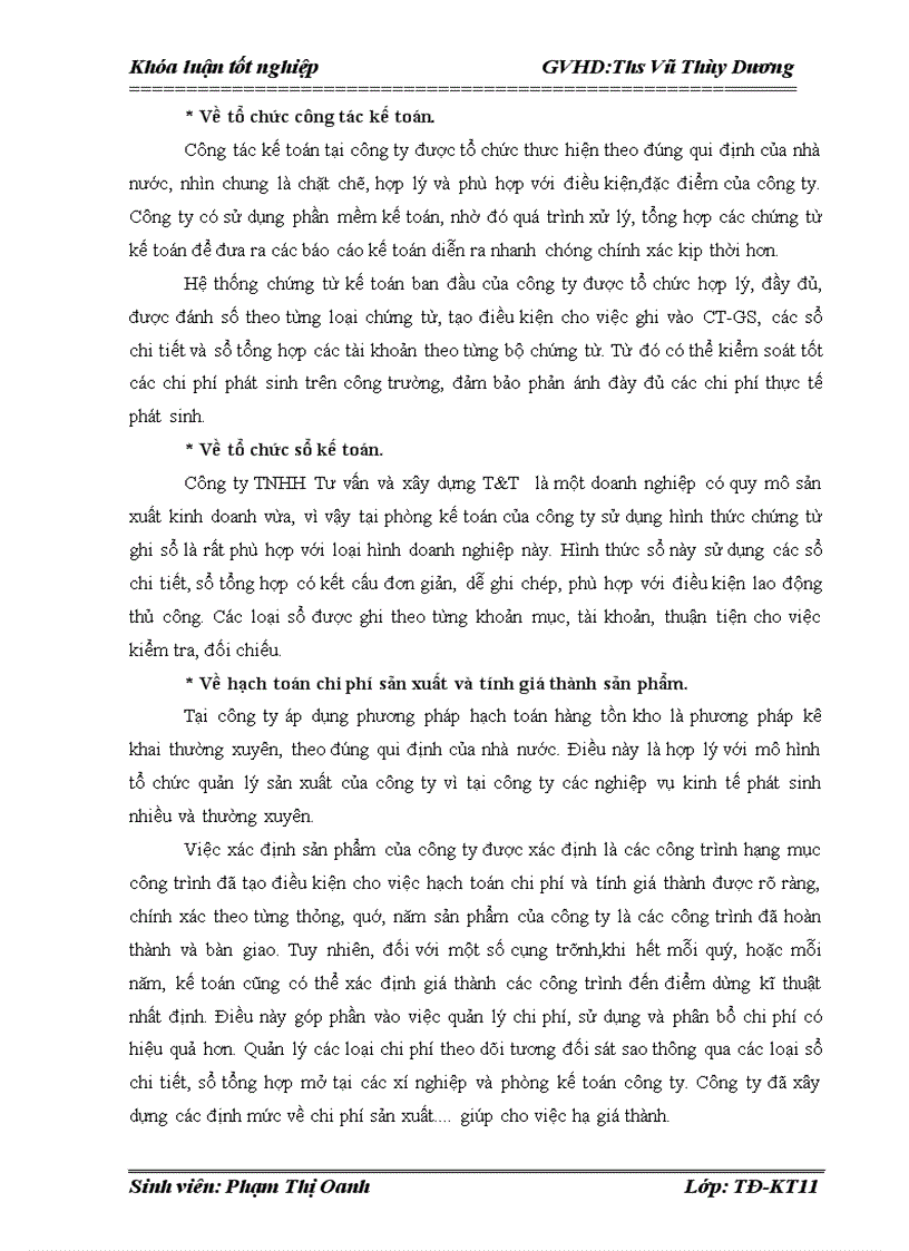 image for page Kế toán tập hợp chi phí sản xuất và tính giá thành sản phẩm xây lắp tại Công ty TNHH Tư vấn và xây dựng Thanh Bình