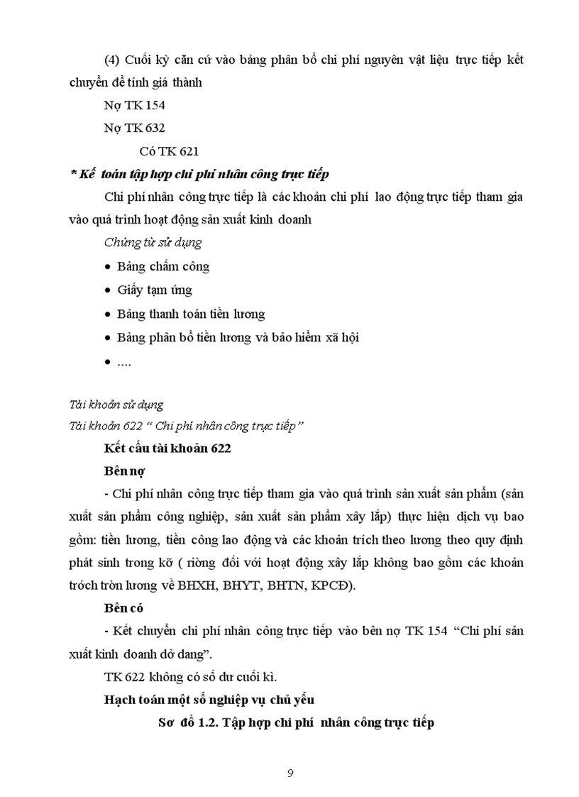 image for page Kế toán tập hợp chi phí sản xuất và tính giá thành sản phẩm tại Công ty TNHH Bảo Long