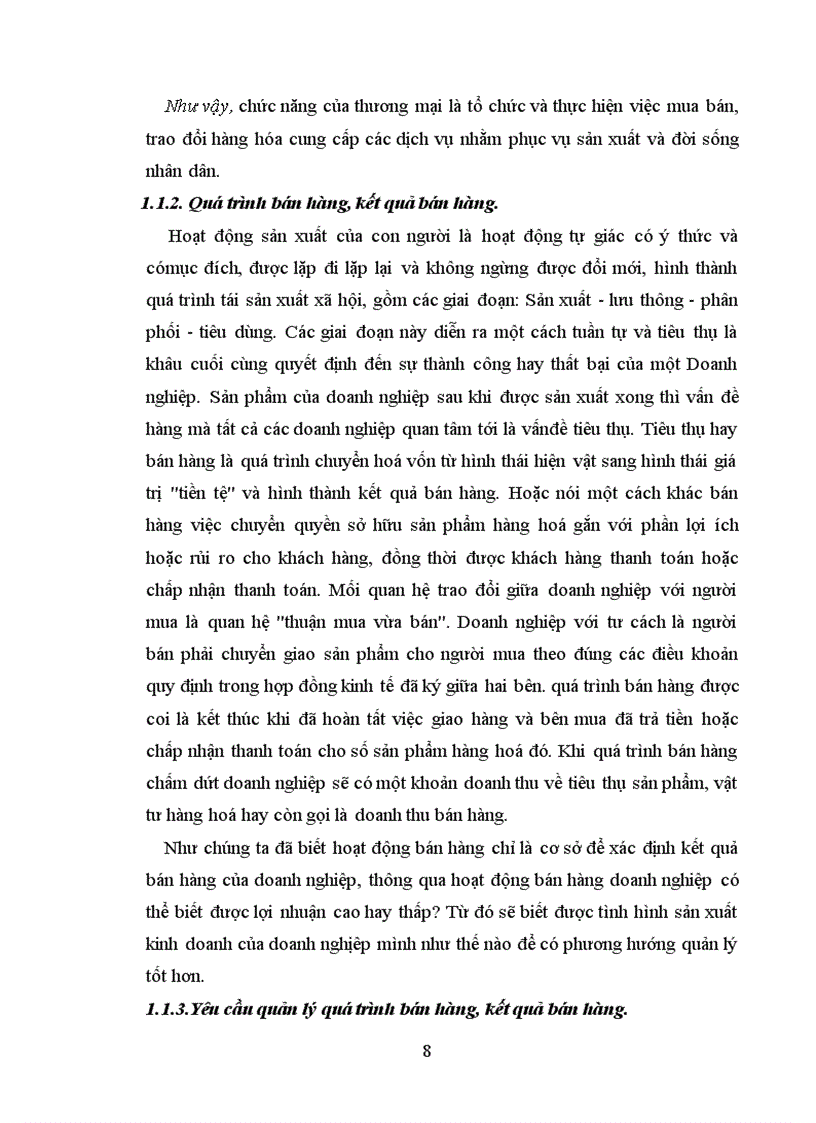 image for page Hoàn thiện công tác kế toán bán hàng và xác định kết quả kinh doanh tại công ty Cổ phần Thương mại VHP