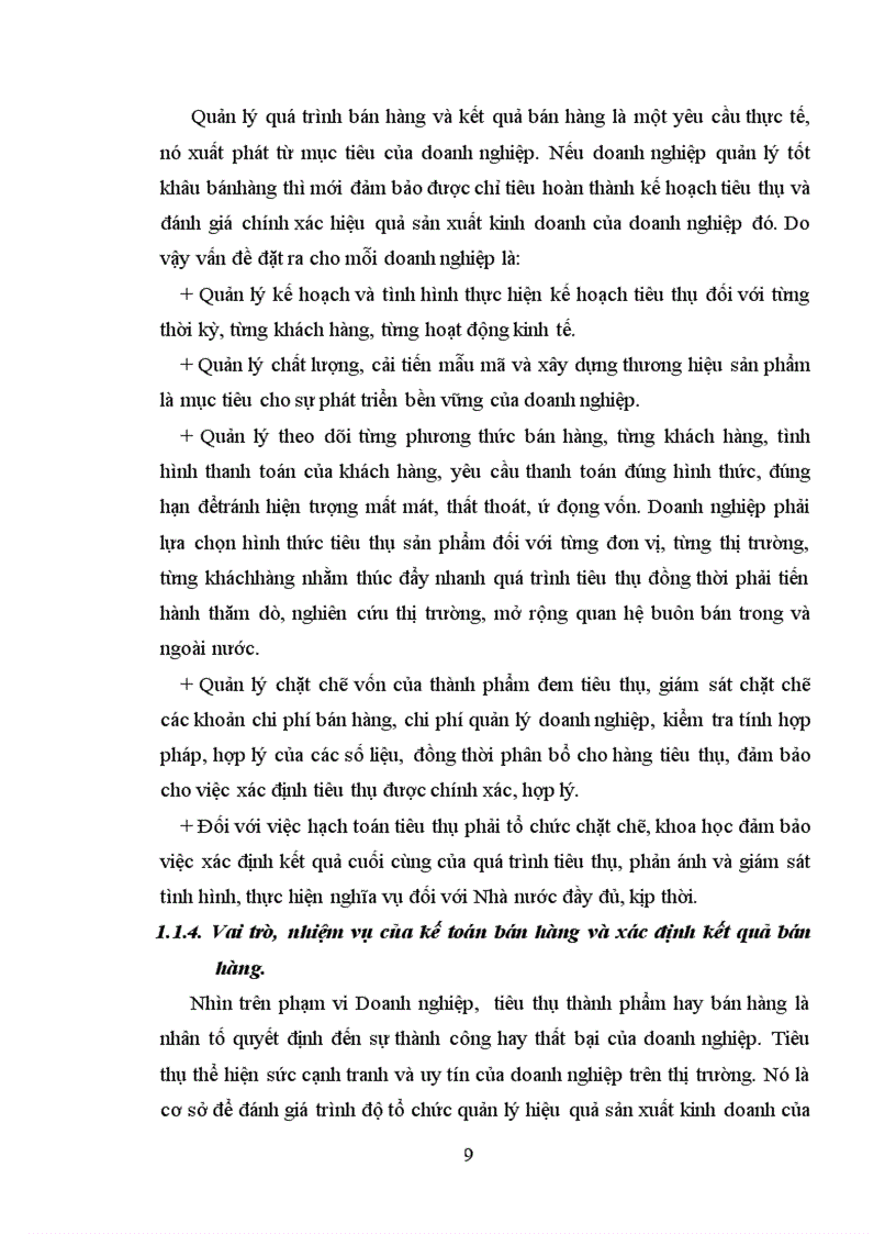 image for page Hoàn thiện công tác kế toán bán hàng và xác định kết quả kinh doanh tại công ty Cổ phần Thương mại VHP
