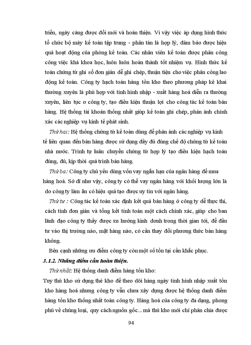 image for page Hoàn thiện công tác kế toán bán hàng và xác định kết quả kinh doanh tại công ty Cổ phần Thương mại VHP