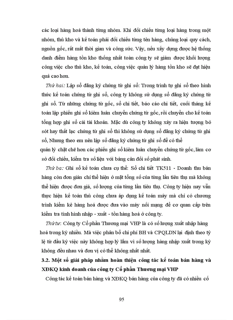 image for page Hoàn thiện công tác kế toán bán hàng và xác định kết quả kinh doanh tại công ty Cổ phần Thương mại VHP