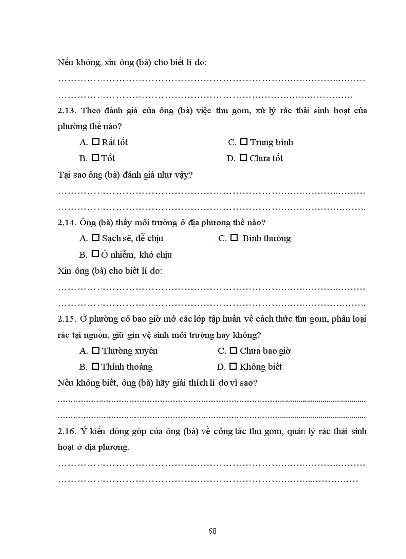 image for page Nghiên cứu thực trạng quản lý rác thải sinh hoạt tại thị trấn Sóc Sơn huyện Sóc Sơn Hà Nội