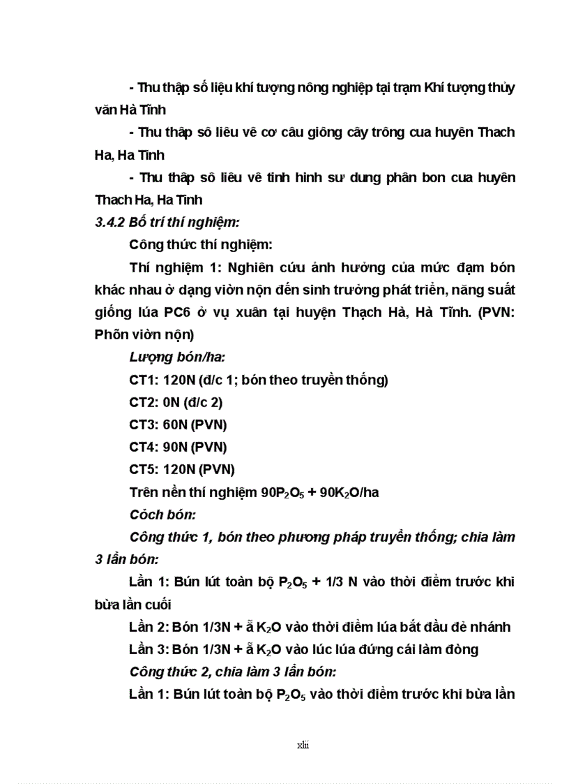 image for page Nghiên cứu ảnh hưởng của phương pháp bón phân viên nén đến sinh trưởng phát triển năng suất lúa pc6 vụ xuân tại huyện thạch hà hà tĩnh