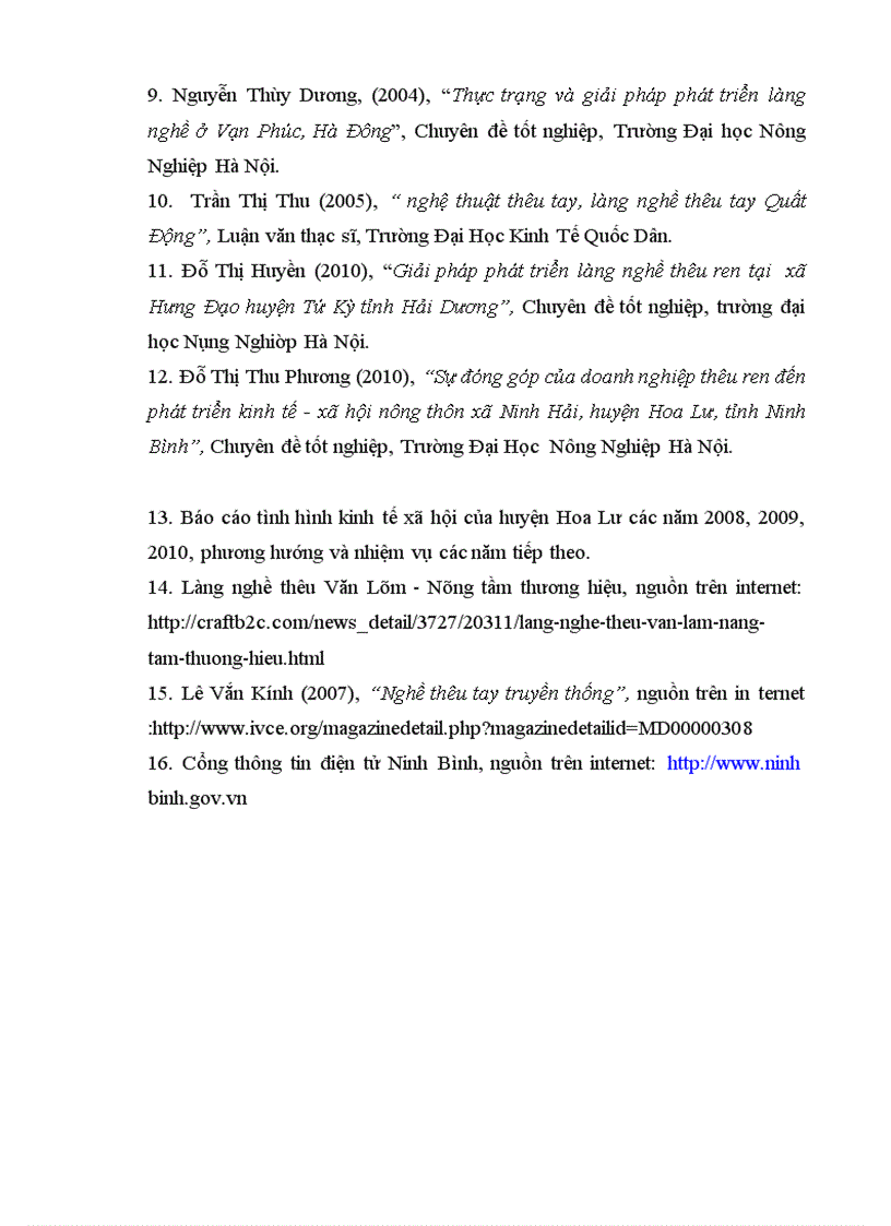 image for page Nghiên cứu các yếu tố ảnh hưởng đến phát triển nghề thêu truyền thống tại huyện hoa lư tỉnh ninh bình