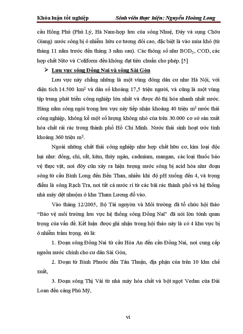 image for page Ứng dụng mô hình QUAL2K trong quản lý chất lượng nước sông Cầu Bây đoạn chảy qua địa phận huyện Gia Lâm Hà Nội