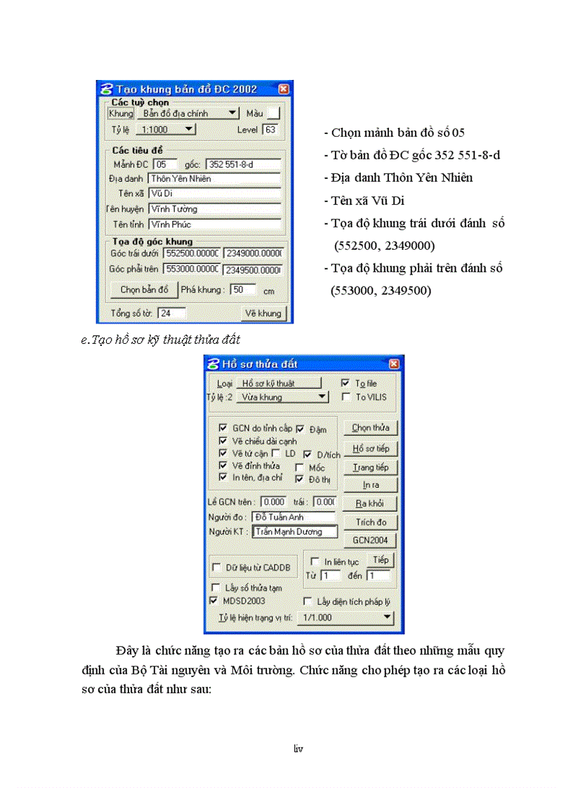 image for page Ứng dụng phần mềm FAMIS thành lập bản địa chính xã Vũ Di huyện Vĩnh Tường tỉnh Vĩnh Phúc