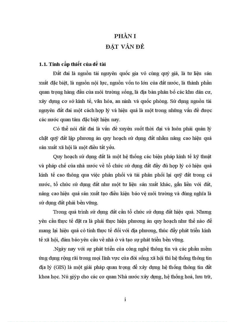 image for page Ứng dụng công nghệ GIS xây dựng cơ sở dữ liệu đất đai phục vụ công tác quy hoạch sử dụng đất xã Mỹ Thuận Huyện Tân Sơn Tỉnh Phú Thọ