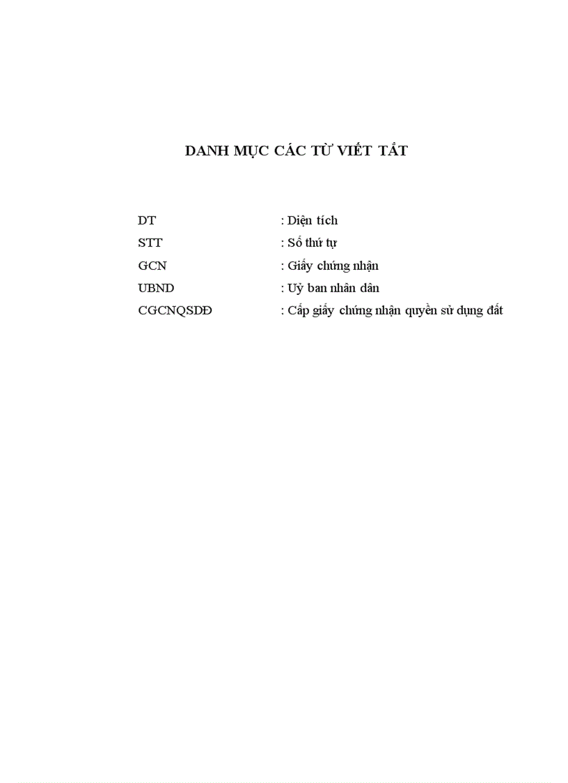 image for page Tìm hiểu công tác đăng ký đất đai cấp giấy chứng nhận quyền sử dụng đất lập hồ sơ địa chính tại xã Bình Phú huyện Thạch Thất TP Hà Nội giai đoạn 2006 201
