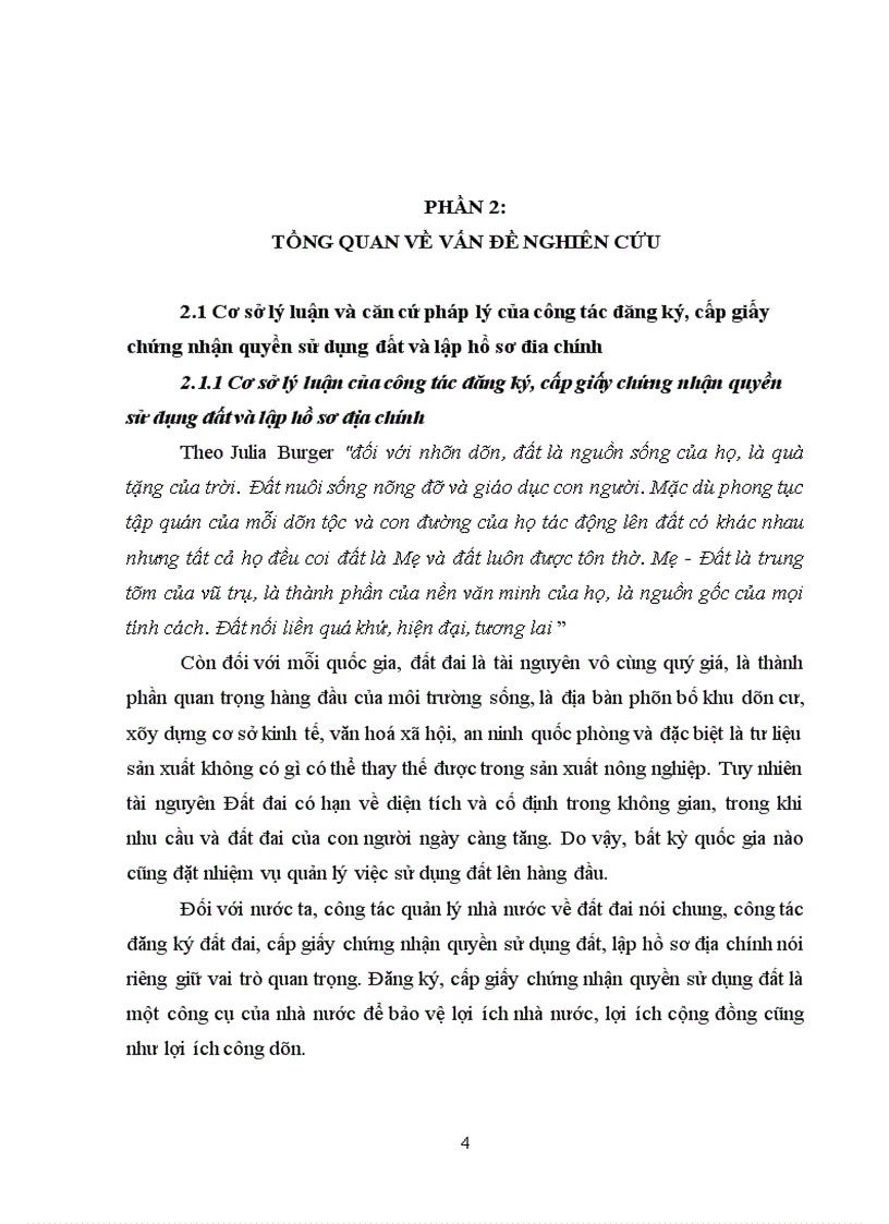 image for page Tìm hiểu công tác đăng ký đất đai cấp giấy chứng nhận quyền sử dụng đất lập hồ sơ địa chính tại xã Bình Phú huyện Thạch Thất TP Hà Nội giai đoạn 2006 201