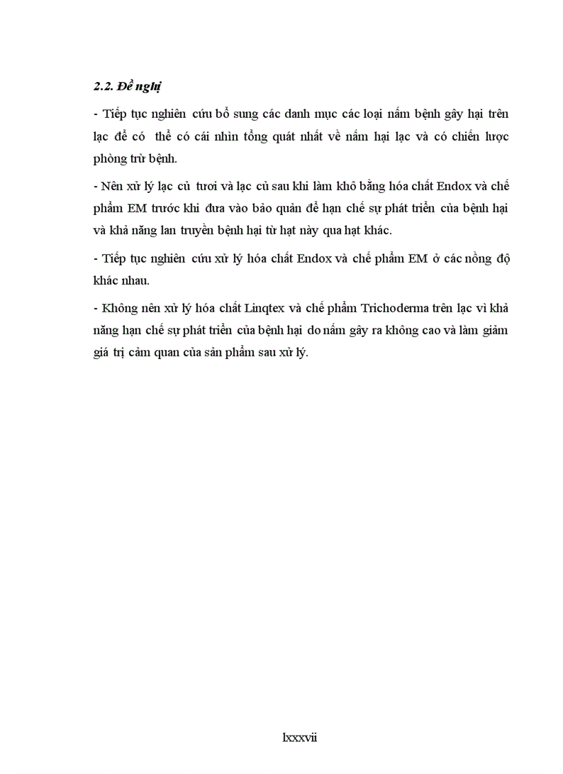 image for page Nghiên cứu sử dụng một số chế phẩm vi sinh và hóa chất để phòng chống bệnh hại chính do nấm gây ra trên nguyên liệu lạc trong kho bảo quản tại tỉnh Bắc Giang