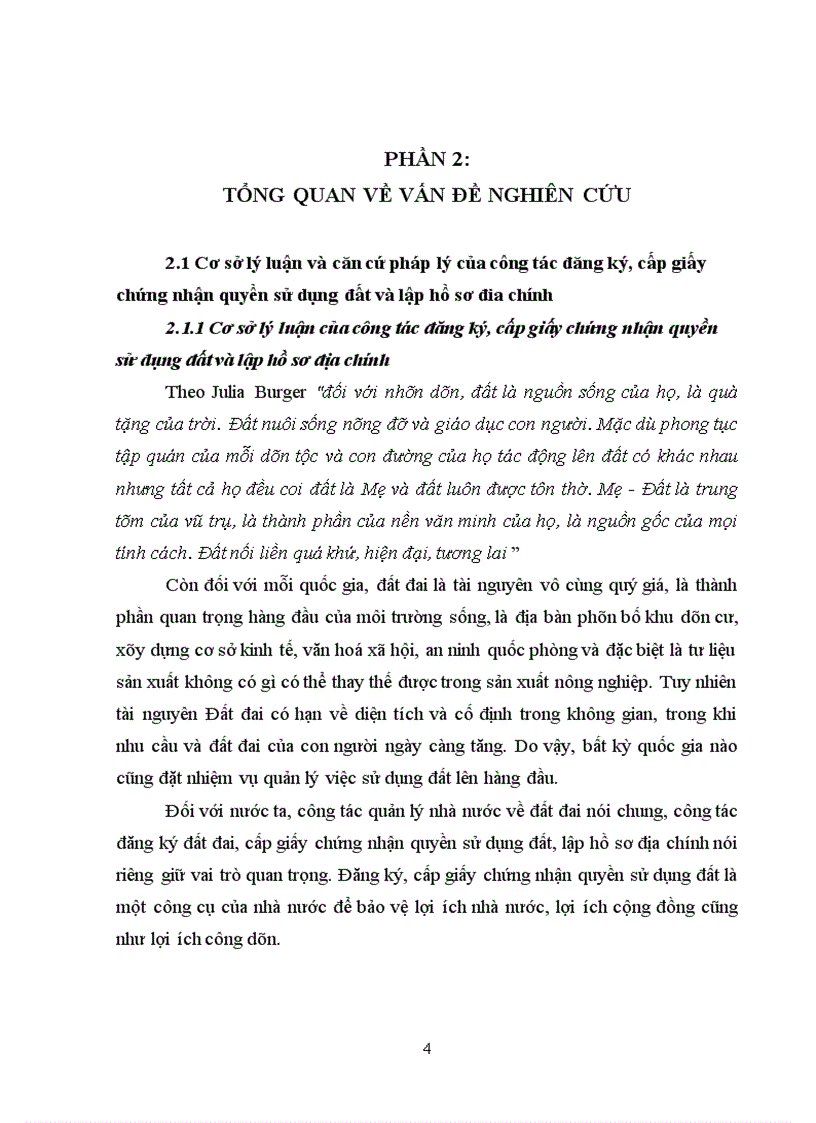 image for page Tìm hiểu công tác đăng ký đất đai cấp giấy chứng nhận quyền sử dụng đất lập hồ sơ địa chính tại xã Bình Phú huyện Thạch Thất TP Hà Nội giai đoạn 2006 201 1