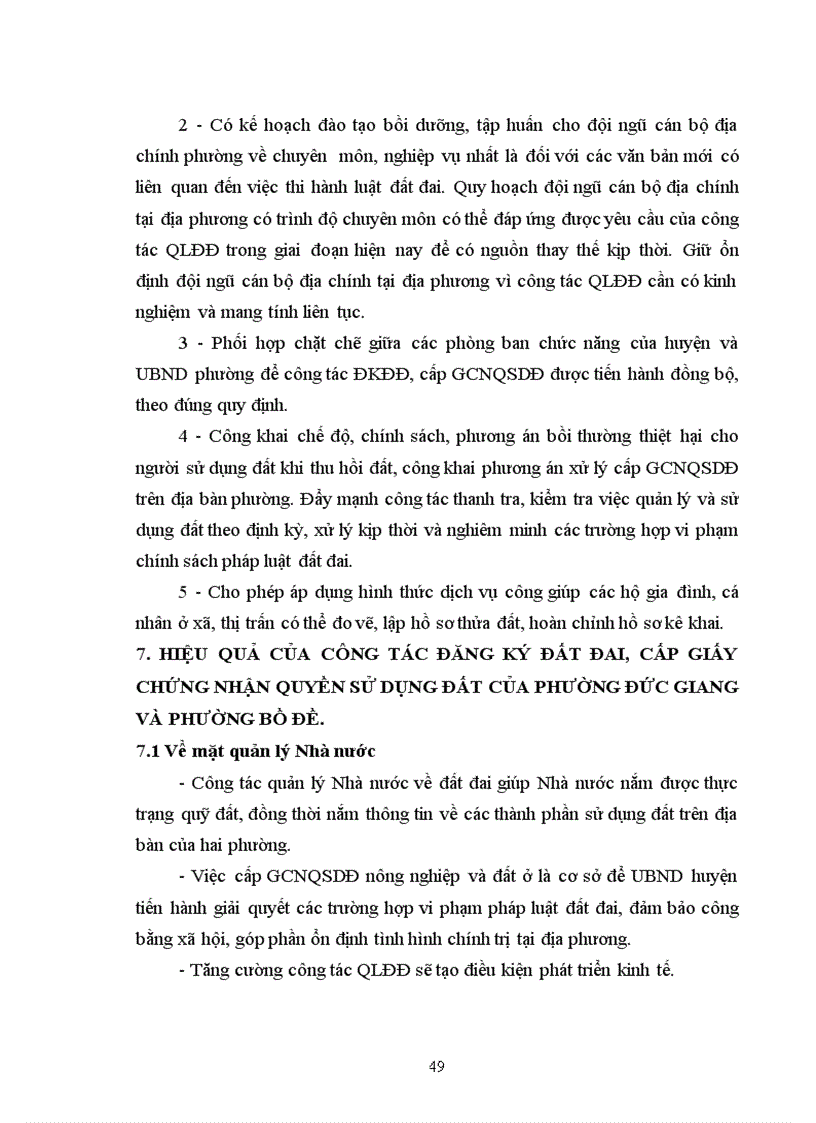 image for page Đánh giá thực trạng công tác đăng ký đất đai cấp giấy chứng nhận quyền sử dụng đất phường Đức Giang và phường Bồ Đề quận Long Biên Thành phố Hà Nội giai đoạn 2005 201