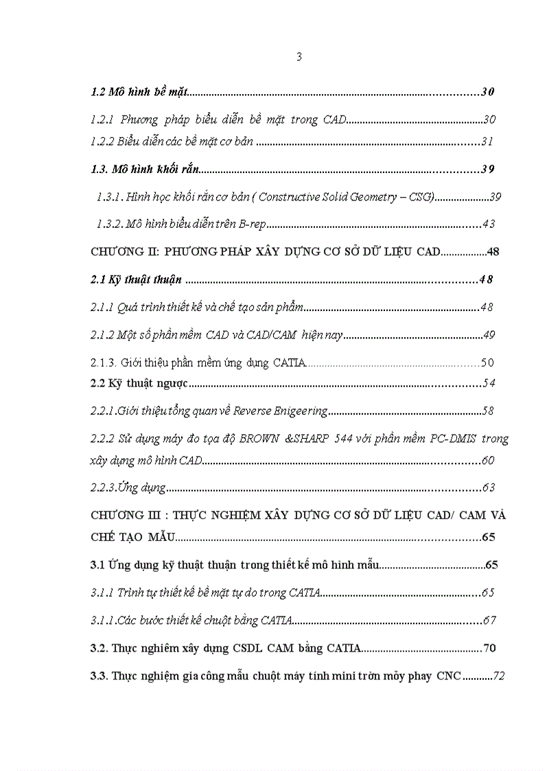 image for page Nghiên cứu xây dựng cơ sở dữ liệu CAD CAM và ứng dụng trong chế tạo mẫu 1