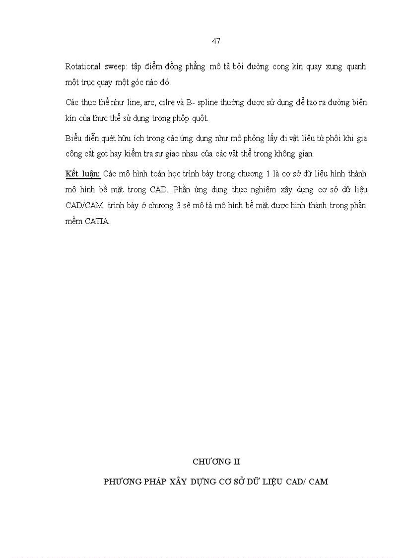 image for page Nghiên cứu xây dựng cơ sở dữ liệu CAD CAM và ứng dụng trong chế tạo mẫu 1