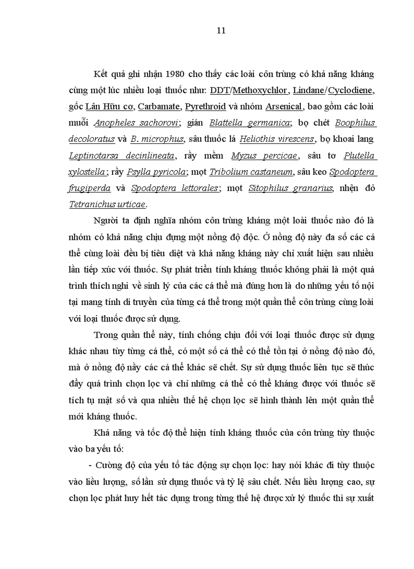 image for page Đánh giá tính kháng thuốc của rầy lưng trắng Sogatella furcifera Horvath trong vụ xuân năm 2011 tại Hà Nội 1