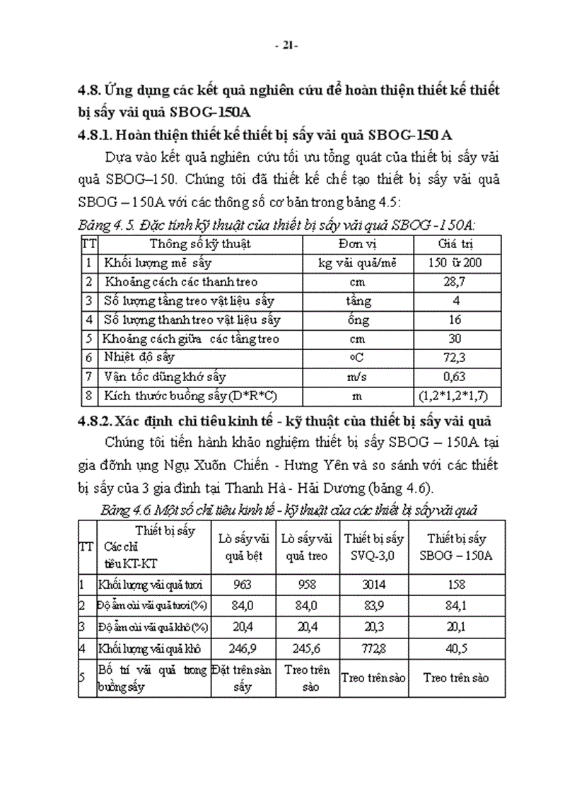 image for page Nghiên cứu một số thông số chính làm cơ sở thiết kế thiết bị sấy vải quả sử dụng năng lượng khí sinh học biogas