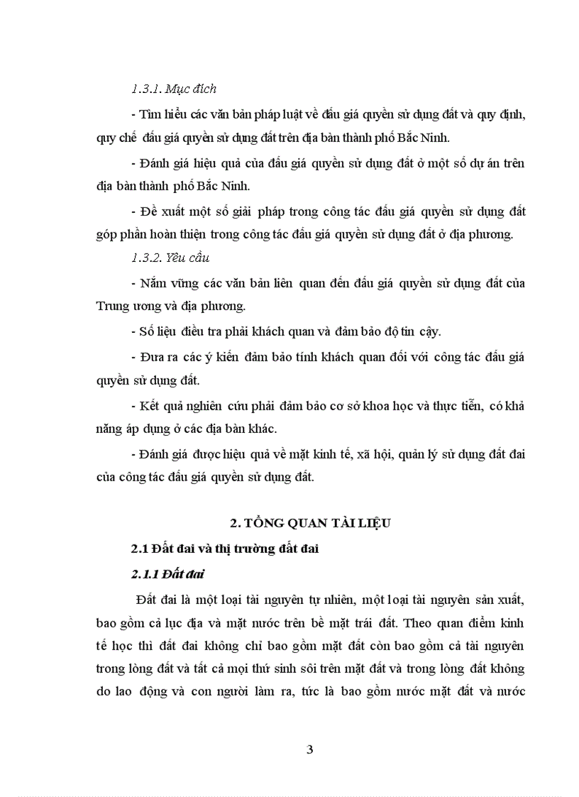 Đánh giá công tác đấu giá quyền sử dụng đất ở một số dự án trên địa bàn thành phố Bắc Ninh tỉnh Bắc Ninh