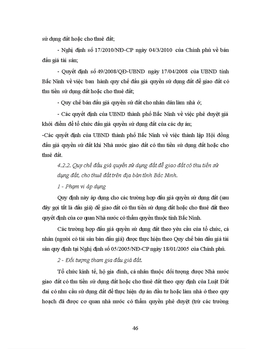 image for page Đánh giá công tác đấu giá quyền sử dụng đất ở một số dự án trên địa bàn thành phố Bắc Ninh tỉnh Bắc Ninh