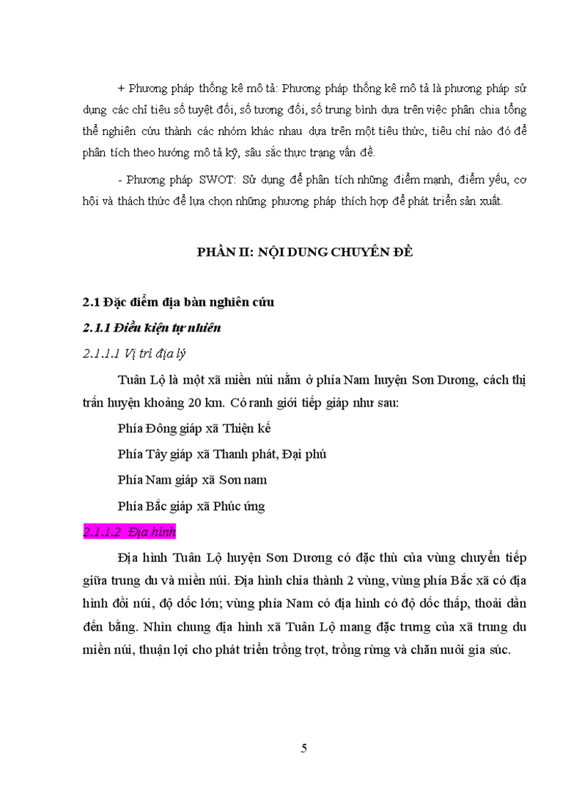 image for page Tìm hiểu thực trạng sản xuất mía nguyên liệu của các hộ nông dân tại xã Tuân Lộ huyện Sơn Dương tỉnh Tuyên Quang