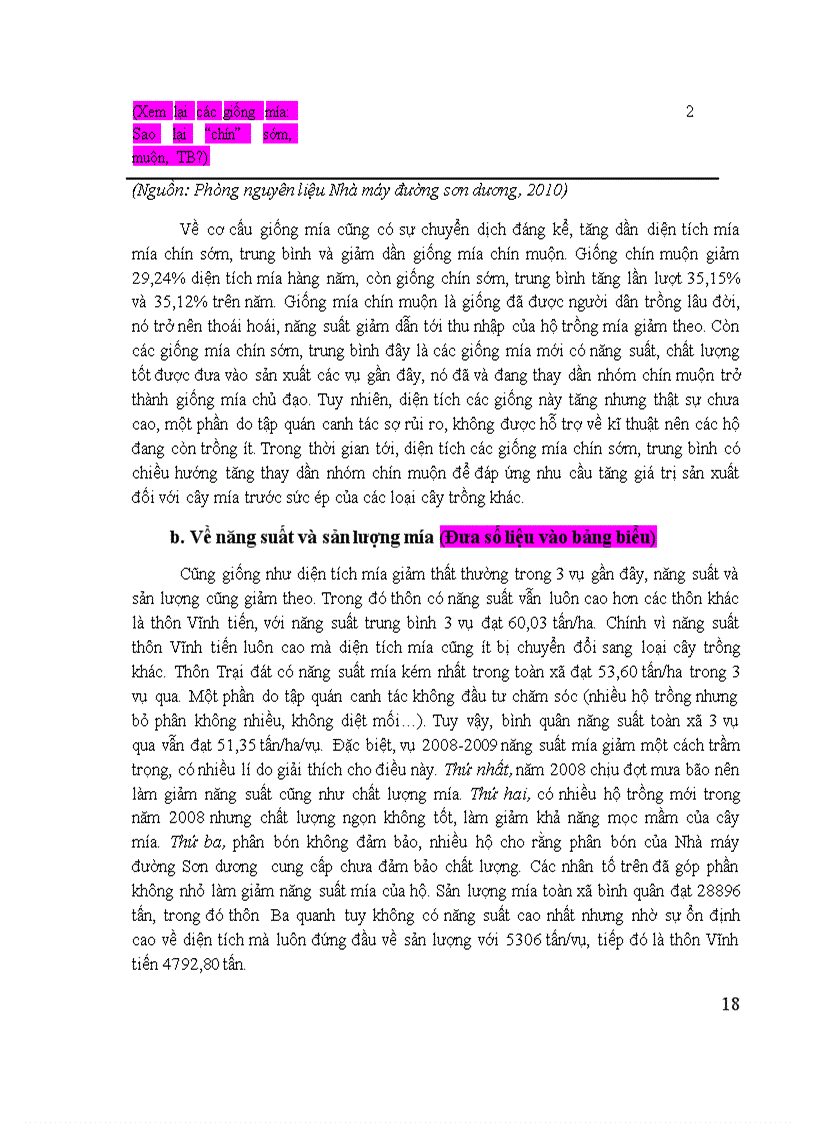 image for page Tìm hiểu thực trạng sản xuất mía nguyên liệu của các hộ nông dân tại xã Tuân Lộ huyện Sơn Dương tỉnh Tuyên Quang 1