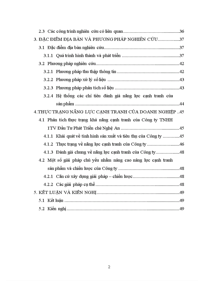 image for page Nâng cao năng lực cạnh tranh của công ty tnhh một thành viên đầu tư phát triển chè NGHỆ AN